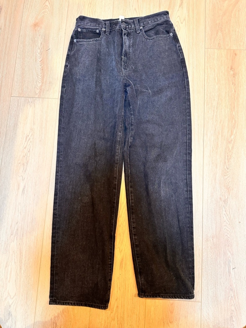Madewell Baggy Straight-Leg Jeans